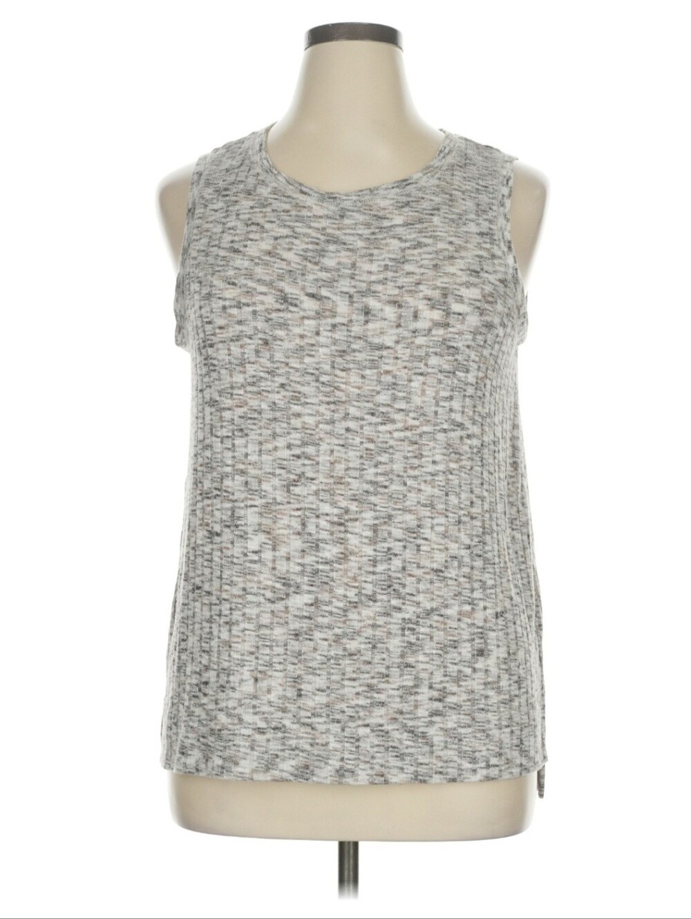 Banana Republic Knit Sleeveless Tank High Low Hem Size XL EUC